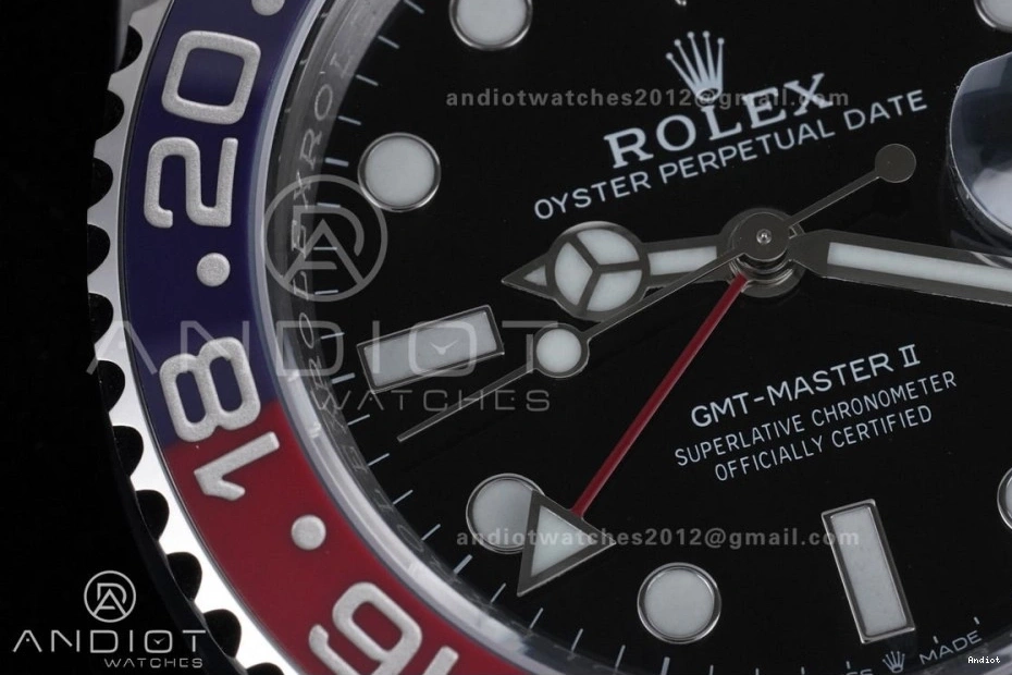 BLRO On 904L Best ARF GMT SS Pepsi Jubilee HighQuality 126710 New SH3285 Edition 1:1 II (UV Master Bezel V 862 Bracelet ) 0720